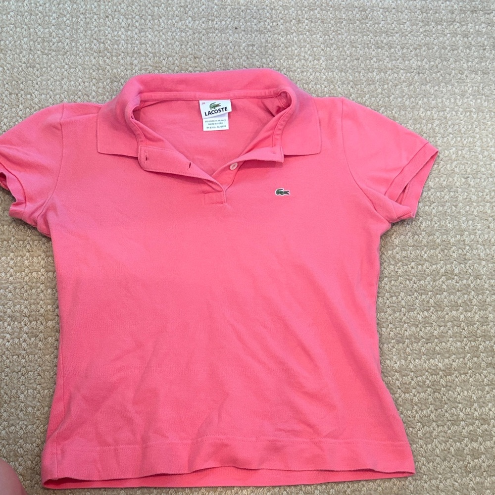 Lacoste Coral Polo Shirt